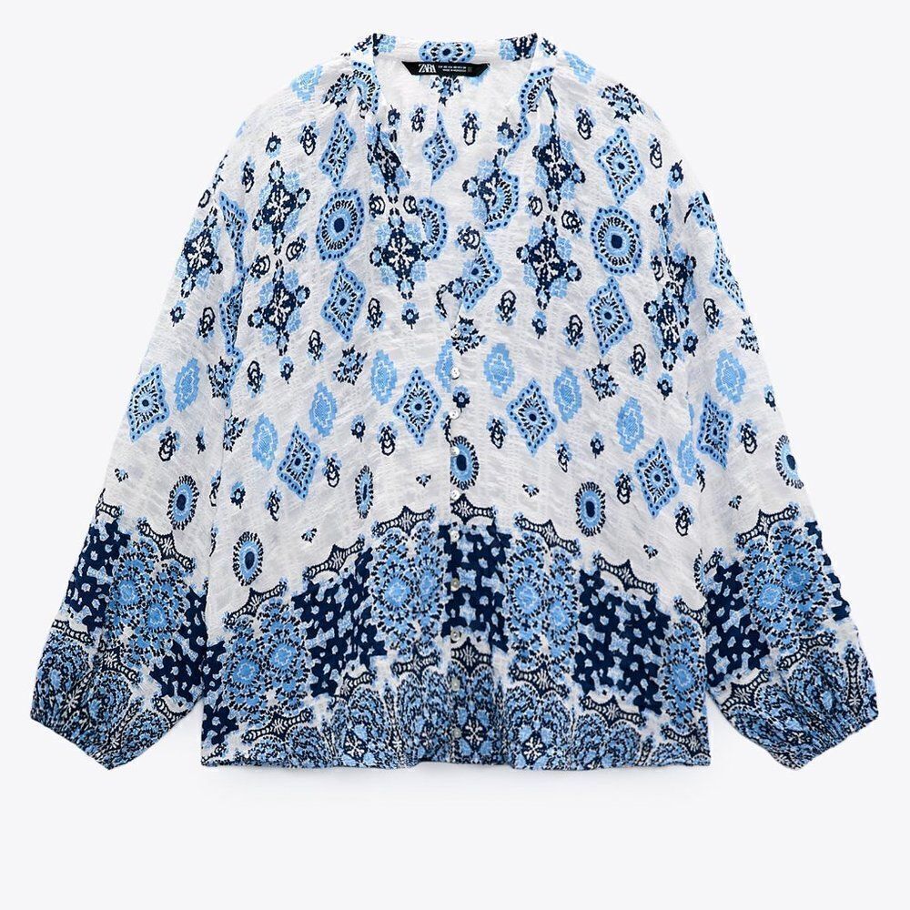 ZARA Oversized Shirt Dress New Runs Big